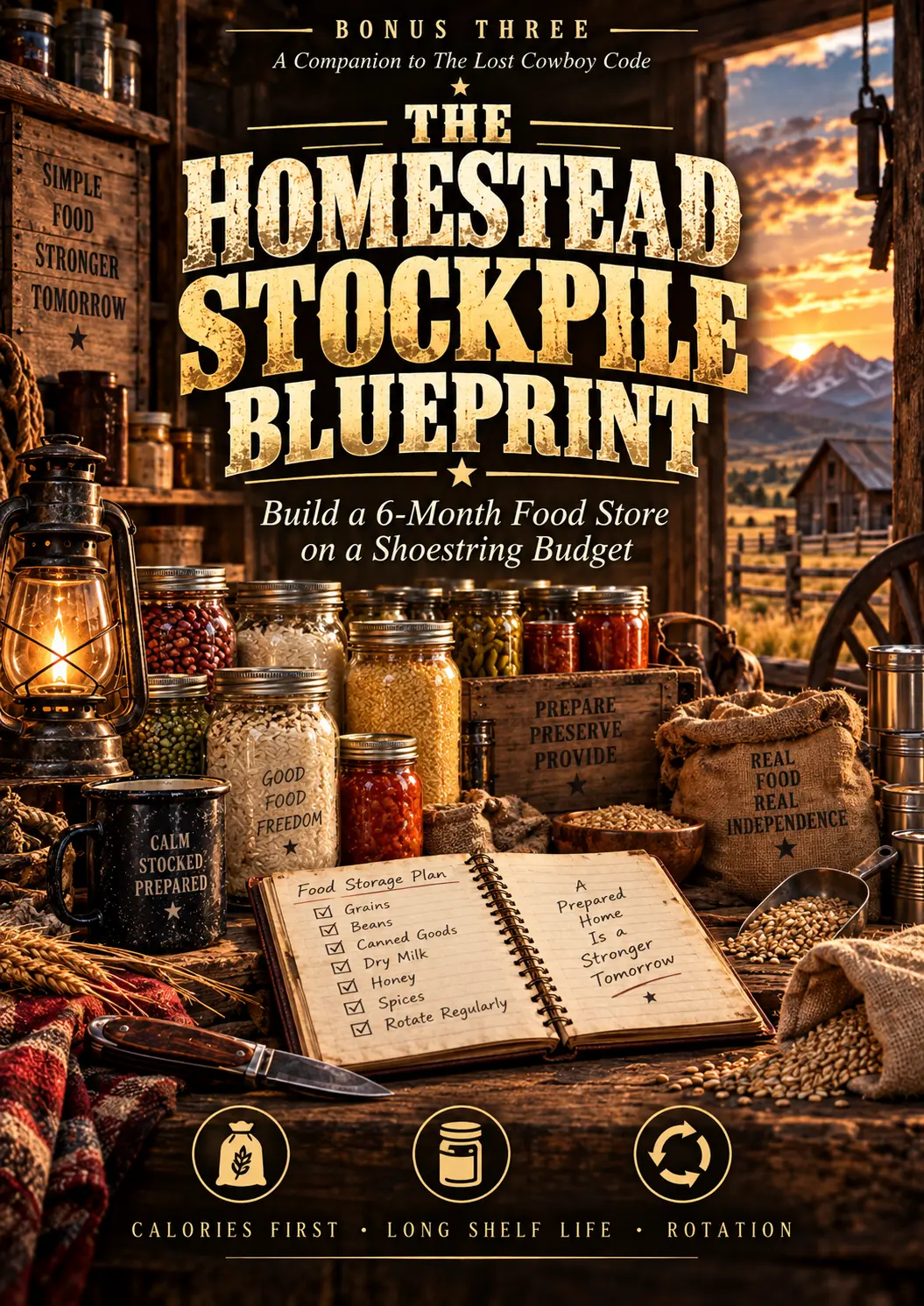 The Homestead Stockpile Blueprint