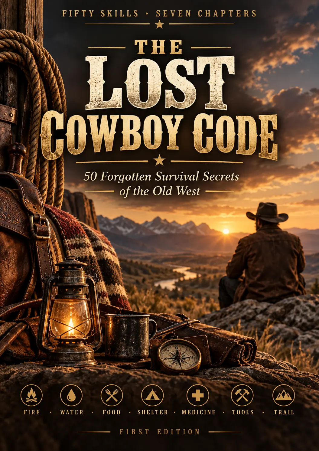 The Lost Cowboy Code — 50 Forgotten Survival Secrets of the Old West